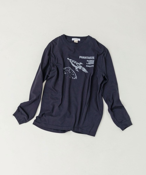 PAR ICI（パーリッシィ）の「space program プリントロンT（Tシャツ/カットソー・レディース・ホワイト/ネイビー・FREE）」の13枚目の写真