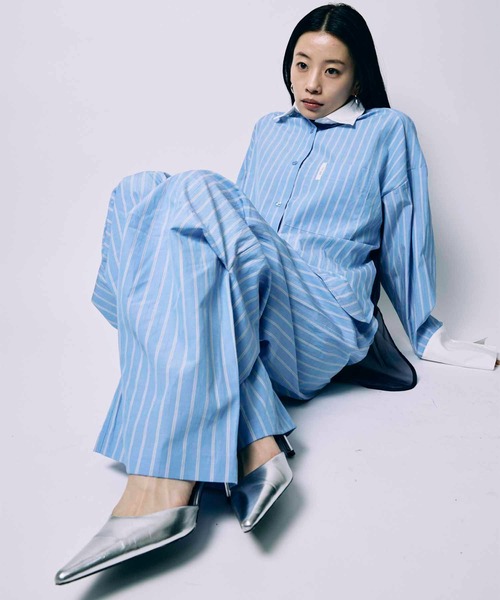 パンツ led tokyo LAYERED TU CK PANTS GRAY led.tokyo（レッドトウキョウ）の「【led.tokyo】LAYERED TUCK