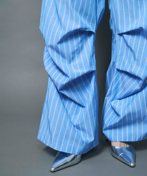 パンツ led tokyo LAYERED TU CK PANTS GRAY led.tokyo（レッドトウキョウ）の「【led.tokyo】LAYERED TUCK