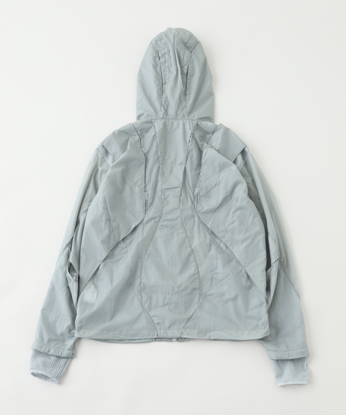 SAN SAN GEAR(サンサンギア)の「SAN SAN GEAR / サンサンギア EMULSIVE JACKET SG2501JK05(ナイロンジャケット・メンズ・ブラック/チャコールグレー・2/1)」の12枚目の写真
