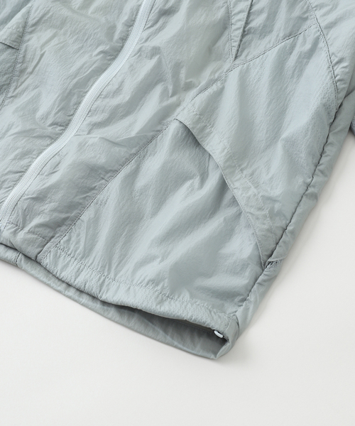 SAN SAN GEAR(サンサンギア)の「SAN SAN GEAR / サンサンギア EMULSIVE JACKET SG2501JK05(ナイロンジャケット・メンズ・ブラック/チャコールグレー・2/1)」の7枚目の写真