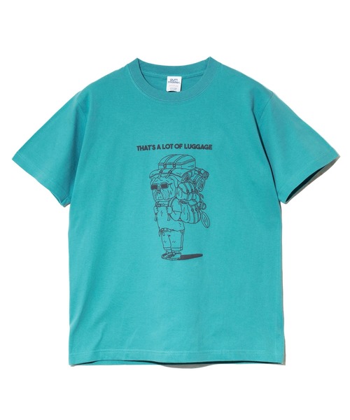 gym master(ジムマスター)の「gym master/ジムマスター 5.6oz Print Tee(Tシャツ/カットソー・メンズ・ブラック/ネイビー/ホワイト/グリーン・MEDIUM/LARGE/X-LARGE)」の1枚目の写真