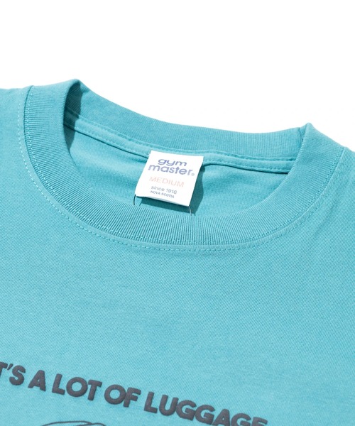 gym master(ジムマスター)の「gym master/ジムマスター 5.6oz Print Tee(Tシャツ/カットソー・メンズ・ブラック/ネイビー/ホワイト/グリーン・MEDIUM/LARGE/X-LARGE)」の5枚目の写真