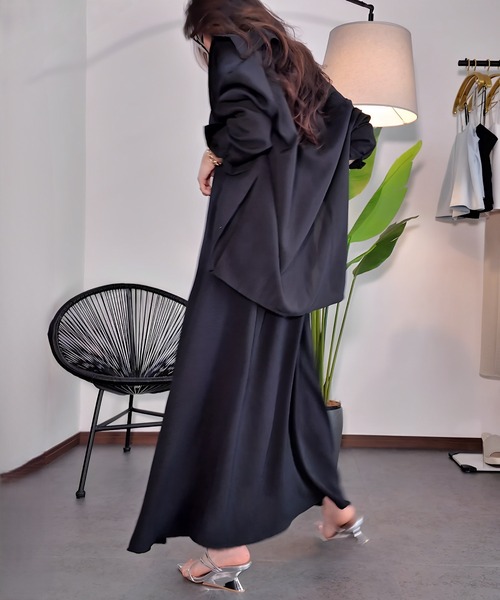 THEODORIC.dy(セオドリックディ)の「アシンメトリレイヤーシャツ/ シンメトリーブラウス(シャツ/ブラウス・レディース・アイボリー/ブラック・FREE)」の7枚目の写真