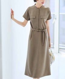 IEDIT | ＩＥＤＩＴ　ＵＶカットがうれしい　一枚で完結！シルエット変化を楽しむ上品ワンピース(ワンピース)