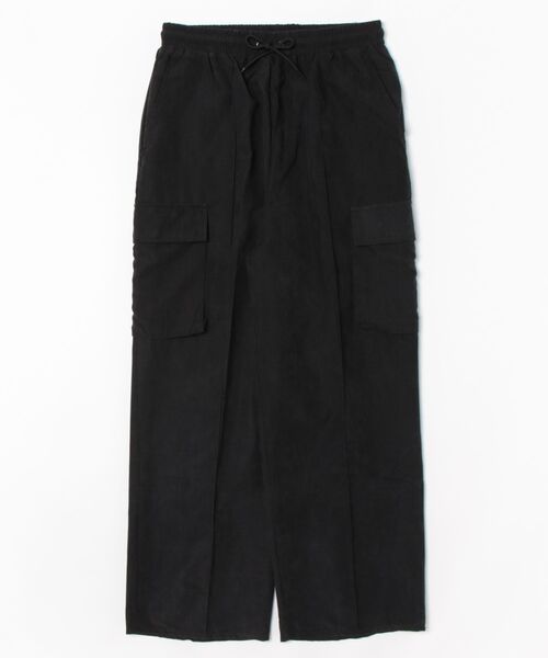 Revo.（レボ）の「Revo. ポリスウェード ワイドカーゴパンツ（カーゴパンツ・メンズ・カーキ/グレー/ブラック・2/1）」の9枚目の写真