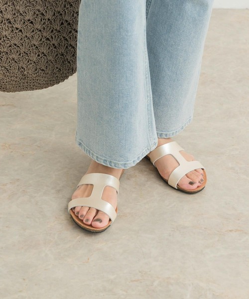 27日まで限定価格 PLAKTON プラクトン☆フラットサンダル PLAKTON(プラクトン) ストラップサンダル(715543-MC)の通販