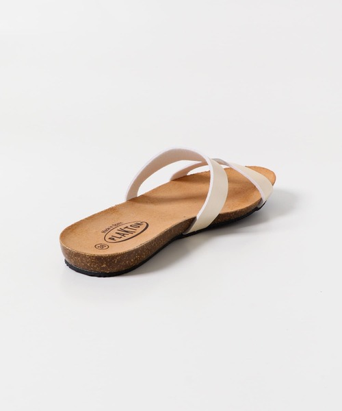 BEAUTY&YOUTH別注PLAKTONサンダル BEAUTY&YOUTH UNITED ARROWS｜<PLAKTON>メタリック サイドカット