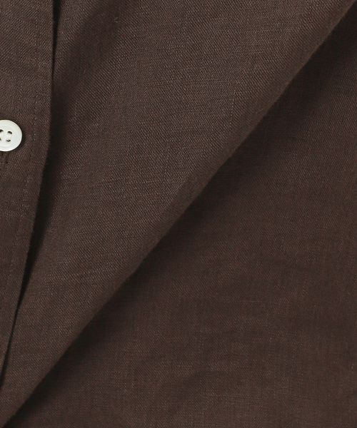 JOURNAL STANDARD relume（ジャーナルスタンダード　レリューム）の「《追加2》手洗い可 / カラーリネンオーバーサイズシャツ（シャツ/ブラウス・レディース・ブルー系その他/ホワイト/チャコールグレー/ブラウン/ピンク系その他・FREE）」の13枚目の写真