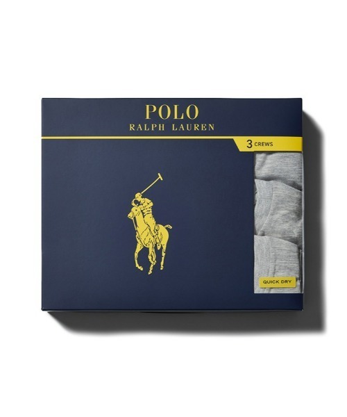 POLO RALPH LAUREN(ポロ ラルフ ローレン)の「【POLO RALPH LAUREN】【3枚組】クルーネックアンダーシャツ(インナーウェア/肌着・メンズ・ホワイト/ヘザーグレー/ブラック/その他1・MEDIUM/LARGE/X-LARGE)」の13枚目の写真