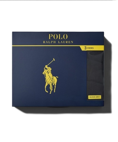 POLO RALPH LAUREN(ポロ ラルフ ローレン)の「【POLO RALPH LAUREN】【3枚組】クルーネックアンダーシャツ(インナーウェア/肌着・メンズ・ホワイト/ヘザーグレー/ブラック/その他1・MEDIUM/LARGE/X-LARGE)」の9枚目の写真