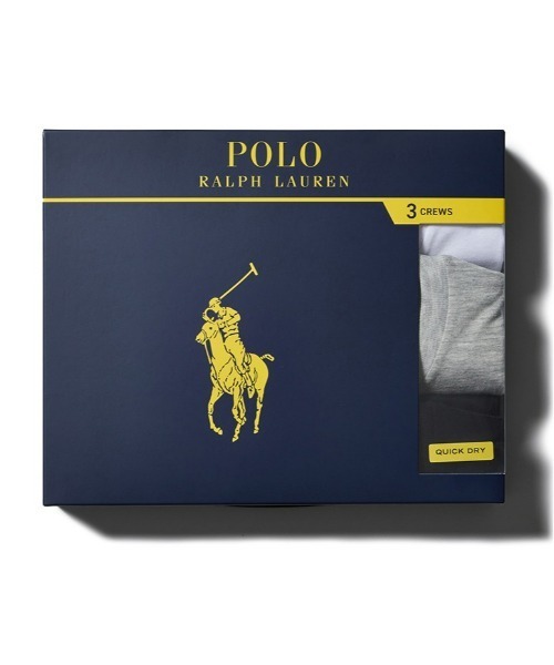 POLO RALPH LAUREN(ポロ ラルフ ローレン)の「【POLO RALPH LAUREN】【3枚組】クルーネックアンダーシャツ(インナーウェア/肌着・メンズ・ホワイト/ヘザーグレー/ブラック/その他1・MEDIUM/LARGE/X-LARGE)」の20枚目の写真