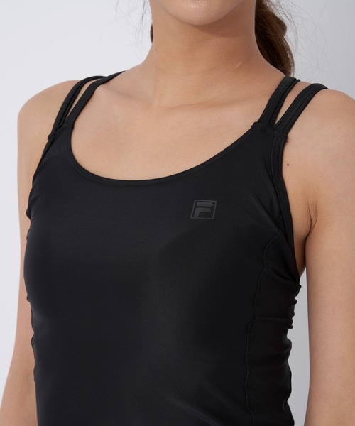 FILA(フィラ)の「YOGAトップス(キャミソール・レディース・ブラック/ピンク/グリーン/ネイビー/ライトピンク・X-LARGE/MEDIUM/LARGE/SMALL)」の11枚目の写真