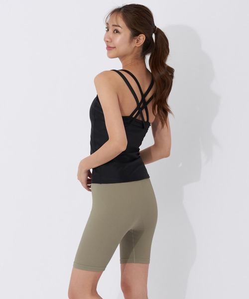 FILA(フィラ)の「YOGAトップス(キャミソール・レディース・ブラック/ピンク/グリーン/ネイビー/ライトピンク・X-LARGE/MEDIUM/LARGE/SMALL)」の7枚目の写真