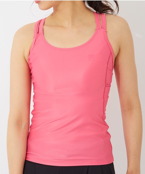 FILA(フィラ)の「YOGAトップス(キャミソール・レディース・ブラック/ピンク/グリーン/ネイビー/ライトピンク・X-LARGE/MEDIUM/LARGE/SMALL)」の20枚目の写真