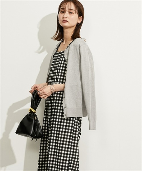 nissen（ニッセン）の「【UV・接触冷感・吸汗速乾】総柄サロペットパンツ（サロペット/オーバーオール・レディース・ブラック系2/ブラック系1・L/M）」の7枚目の写真