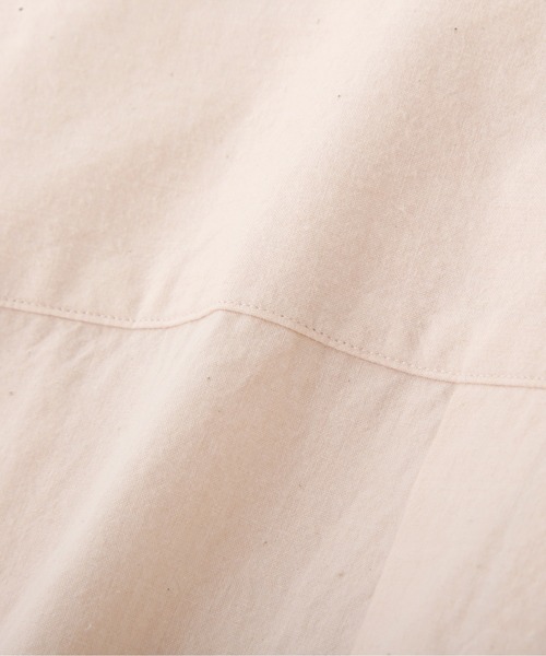 MARGARET HOWELL（マーガレットハウエル）の「MELANGE COTTON POPLIN（シャツ/ブラウス・レディース・ピンク・1/2）」の3枚目の写真