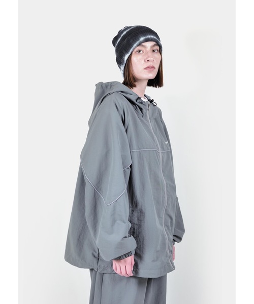 APPLEBUM(アップルバム)の「Nylon Track Jacket(ナイロンジャケット・メンズ・グレー/ネイビー・X-LARGE/LARGE/MEDIUM)」の15枚目の写真