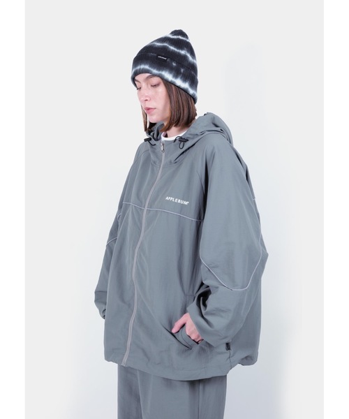 APPLEBUM(アップルバム)の「Nylon Track Jacket(ナイロンジャケット・メンズ・グレー/ネイビー・X-LARGE/LARGE/MEDIUM)」の10枚目の写真