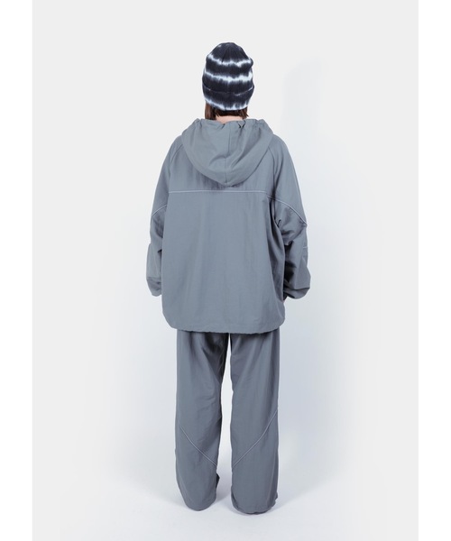 APPLEBUM(アップルバム)の「Nylon Track Jacket(ナイロンジャケット・メンズ・グレー/ネイビー・X-LARGE/LARGE/MEDIUM)」の11枚目の写真