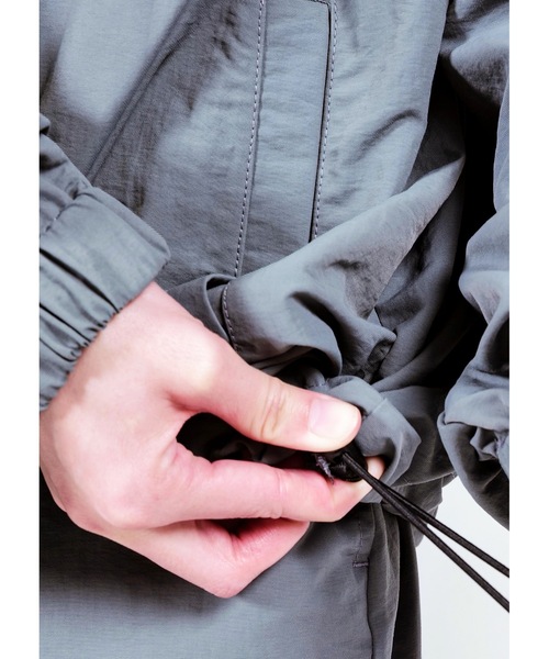 APPLEBUM(アップルバム)の「Nylon Track Jacket(ナイロンジャケット・メンズ・グレー/ネイビー・X-LARGE/LARGE/MEDIUM)」の7枚目の写真