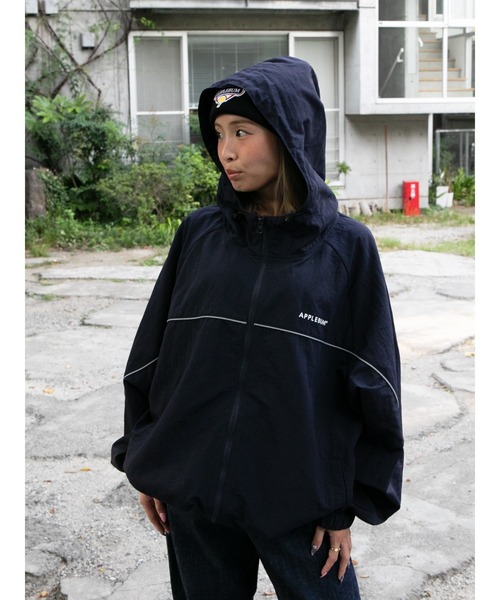 APPLEBUM(アップルバム)の「Nylon Track Jacket(ナイロンジャケット・メンズ・グレー/ネイビー・X-LARGE/LARGE/MEDIUM)」の20枚目の写真