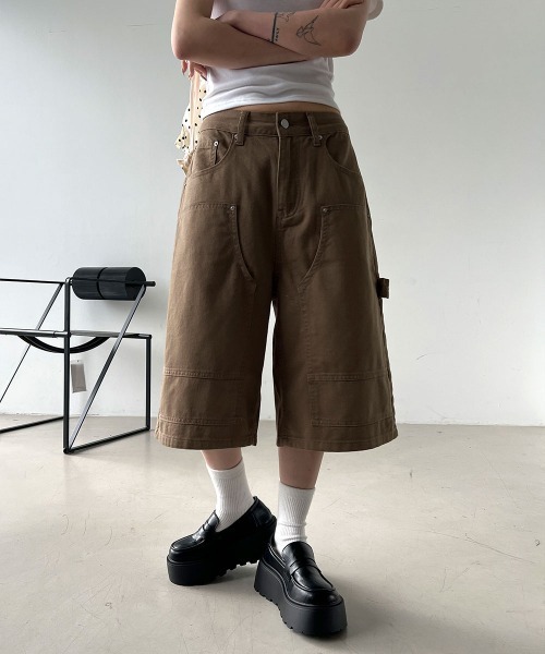 ベーシック カーペンター コットン バミューダ パンツ（その他