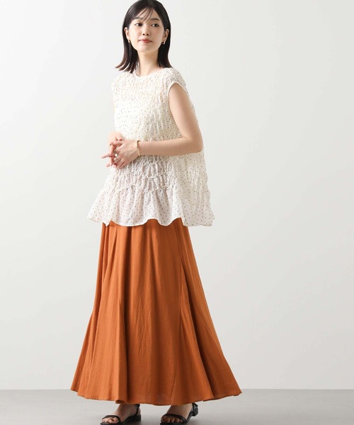 Gready Brilliant（グレディブリリアン）の「ドットシャーリングブラウス（シャツ/ブラウス・レディース・ブラック×ホワイト/ホワイト×ブラック・38）」の7枚目の写真