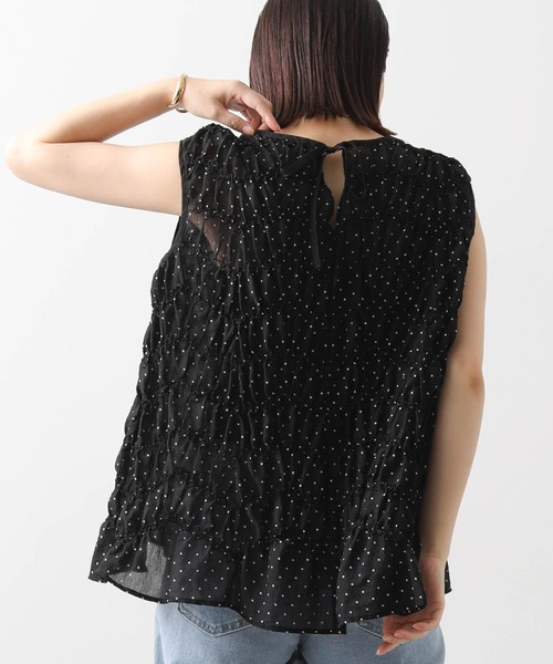 Gready Brilliant（グレディブリリアン）の「ドットシャーリングブラウス（シャツ/ブラウス・レディース・ブラック×ホワイト/ホワイト×ブラック・38）」の19枚目の写真