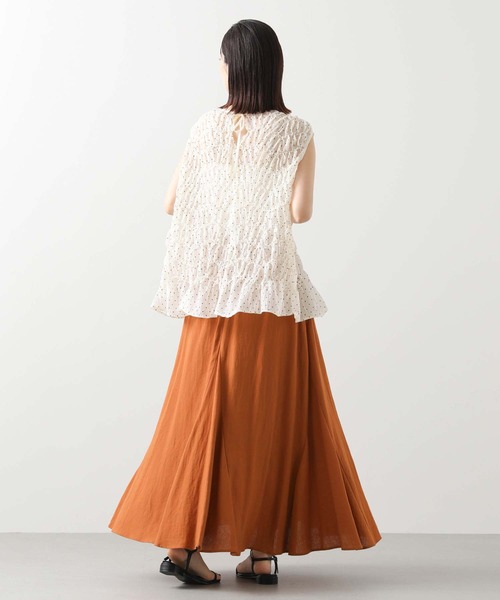 Gready Brilliant（グレディブリリアン）の「ドットシャーリングブラウス（シャツ/ブラウス・レディース・ブラック×ホワイト/ホワイト×ブラック・38）」の5枚目の写真