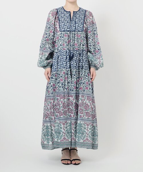 インドパネルティアードワンピース（ワンピース）｜SLOBE IENA
