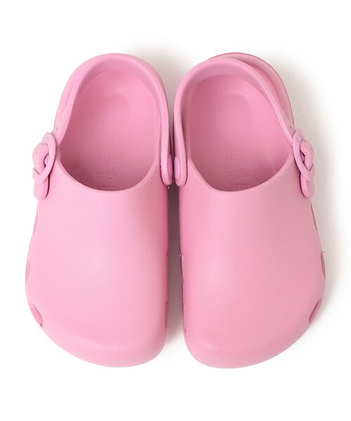 BIRKENSTOCK(ビルケンシュトック)の「BIRKENSTOCK:BIRKI FLOW EVA サンダル(サンダル・キッズ・ブラック/ピンク/アイボリー・22/20/19/21/18)」の6枚目の写真