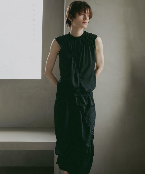 プチローブカノン　ワンピース Maison de FLEUR Petite Robe canon / セーラーカラーギンガム