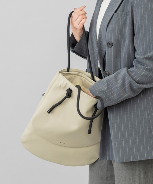 Double knot tote bag トートバッグ / A4収納可