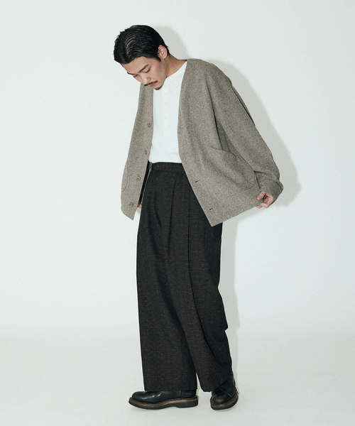 JOURNAL STANDARD J.S HOMESTEAD（ジャーナルスタンダードホームステッド）の「J.S.Homestead / トップ ツイード JUDO ブルゾン（その他アウター・メンズ・ベージュ/コバルトブルー/レッド・MEDIUM/LARGE）」の8枚目の写真