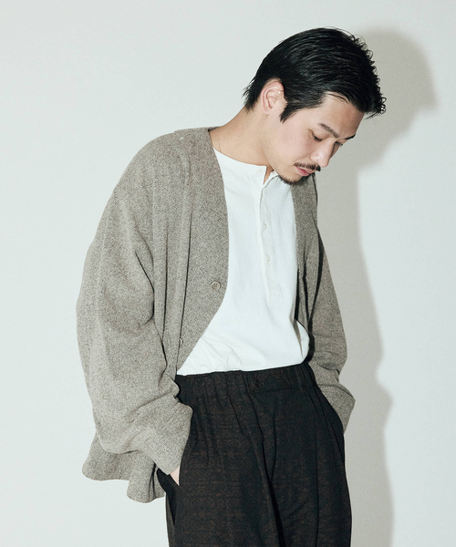 JOURNAL STANDARD J.S HOMESTEAD（ジャーナルスタンダードホームステッド）の「J.S.Homestead / トップ ツイード JUDO ブルゾン（その他アウター・メンズ・ベージュ/コバルトブルー/レッド・MEDIUM/LARGE）」の9枚目の写真