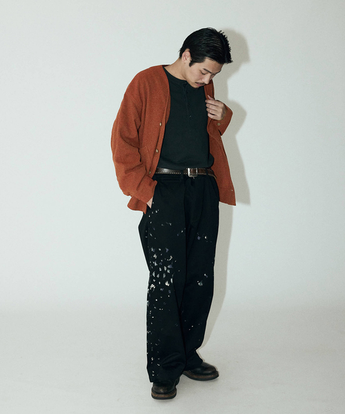 JOURNAL STANDARD J.S HOMESTEAD（ジャーナルスタンダードホームステッド）の「J.S.Homestead / トップ ツイード JUDO ブルゾン（その他アウター・メンズ・ベージュ/コバルトブルー/レッド・MEDIUM/LARGE）」の12枚目の写真