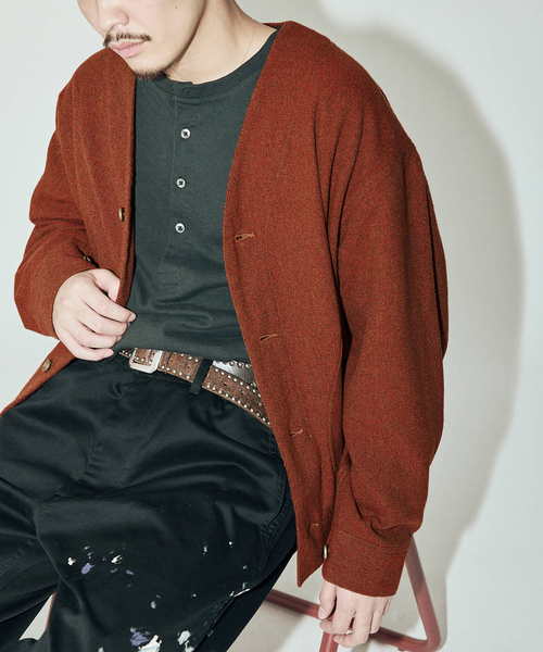 JOURNAL STANDARD J.S HOMESTEAD（ジャーナルスタンダードホームステッド）の「J.S.Homestead / トップ ツイード JUDO ブルゾン（その他アウター・メンズ・ベージュ/コバルトブルー/レッド・MEDIUM/LARGE）」の16枚目の写真