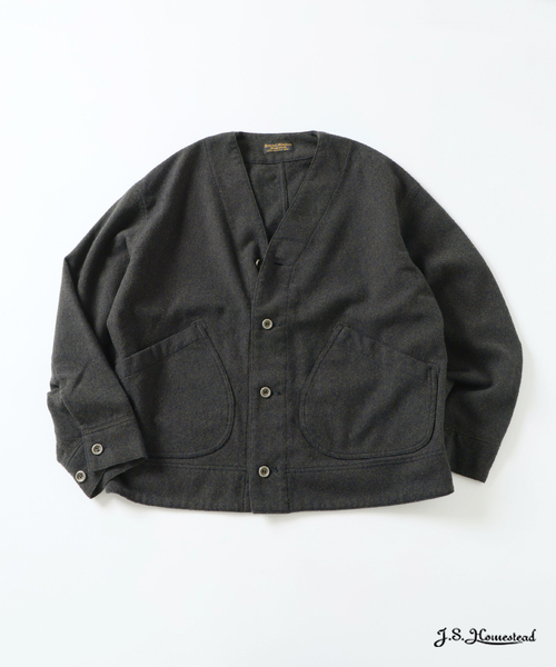 JOURNAL STANDARD J.S HOMESTEAD（ジャーナルスタンダードホームステッド）の「J.S.Homestead / トップ ツイード JUDO ブルゾン（その他アウター・メンズ・ベージュ/コバルトブルー/レッド・MEDIUM/LARGE）」の18枚目の写真