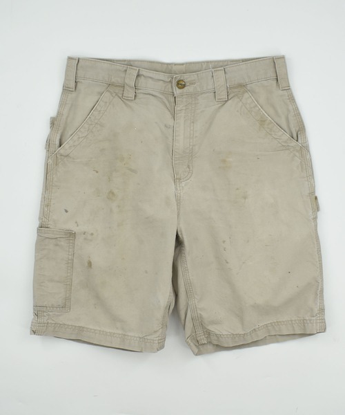 Carhartt（カーハート）の「【USED】Carhartt ワーク ショートパンツ（カーゴパンツ・メンズ・タン・LARGE）」の2枚目の写真