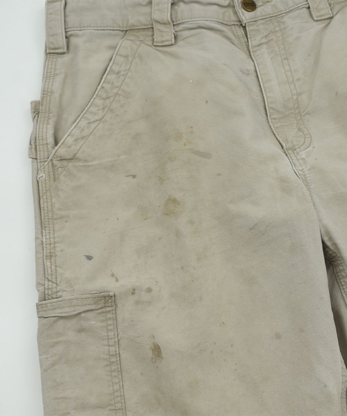 Carhartt（カーハート）の「【USED】Carhartt ワーク ショートパンツ（カーゴパンツ・メンズ・タン・LARGE）」の3枚目の写真