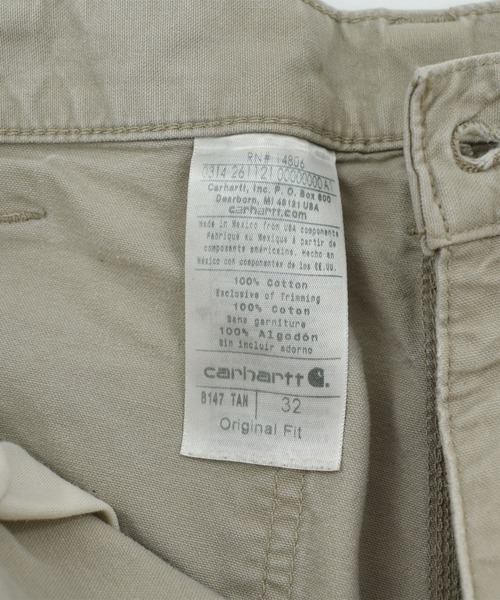Carhartt（カーハート）の「【USED】Carhartt ワーク ショートパンツ（カーゴパンツ・メンズ・タン・LARGE）」の5枚目の写真