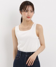 Andemiu（アンデミュウ）の「2WAYカットリブタンク587133（ワンピース・レディース）」