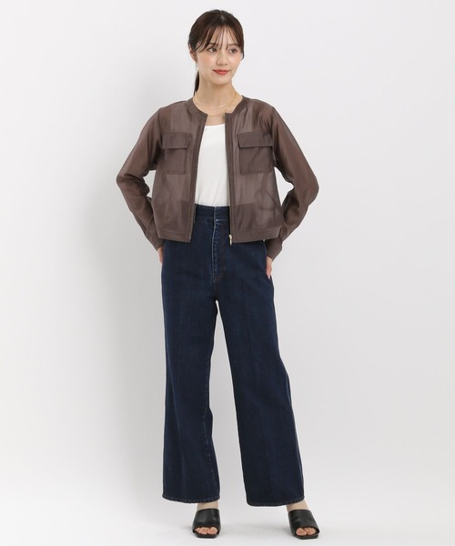 Andemiu（アンデミュウ）の「2WAYカットリブタンク587133（タンクトップ・レディース・オフホワイト/シルバー/ブラック・FREE）」の10枚目の写真