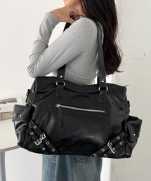 CLEA(クレア)の【A4サイズ対応】ヴィンテージライクボストンバッグ(ボストンバッグ)