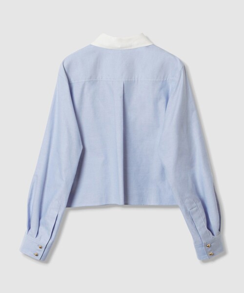 セール】【LOULOU WILLOUGHBY】クレリックシャツ（シャツ/ブラウス