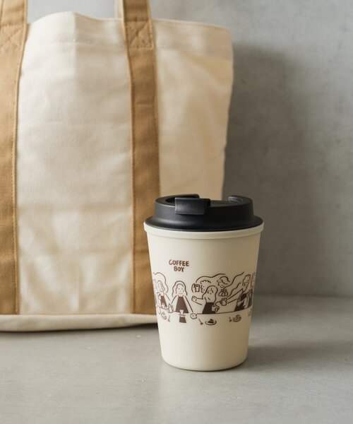 BIRTHDAY BAR（バースデイバー）の「【RIVERSE×COFFEE BOY 】ウォールマグ スリーク LAST AFTER COFFEE（グラス/マグカップ/タンブラー・レディース・ホワイト・0）」の2枚目の写真