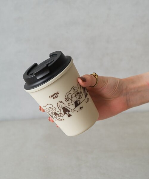 BIRTHDAY BAR（バースデイバー）の「【RIVERSE×COFFEE BOY 】ウォールマグ スリーク LAST AFTER COFFEE（グラス/マグカップ/タンブラー・レディース・ホワイト・0）」の3枚目の写真