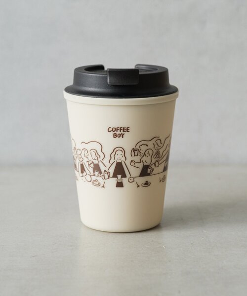 BIRTHDAY BAR（バースデイバー）の「【RIVERSE×COFFEE BOY 】ウォールマグ スリーク LAST AFTER COFFEE（グラス/マグカップ/タンブラー・レディース・ホワイト・0）」の4枚目の写真