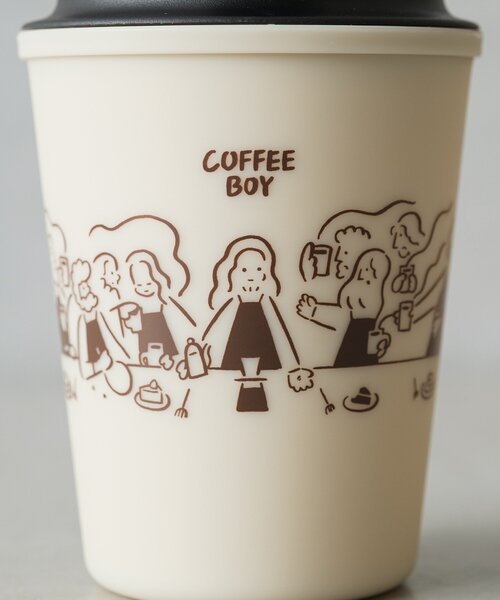 BIRTHDAY BAR（バースデイバー）の「【RIVERSE×COFFEE BOY 】ウォールマグ スリーク LAST AFTER COFFEE（グラス/マグカップ/タンブラー・レディース・ホワイト・0）」の6枚目の写真